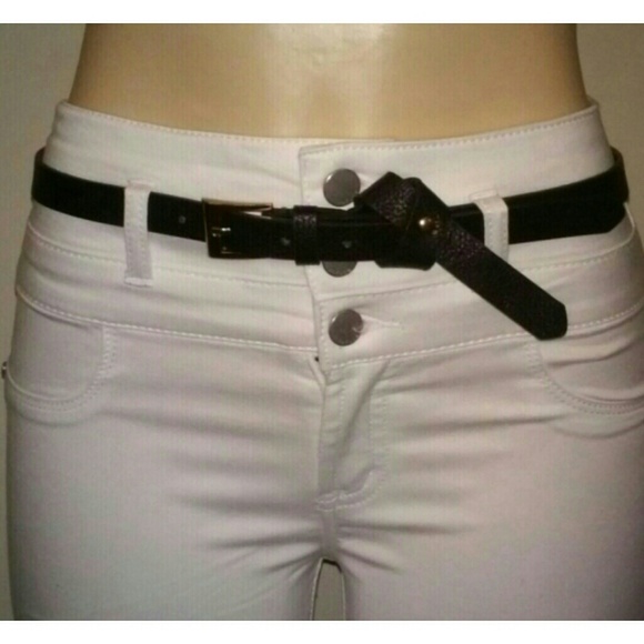 Black Bow Tie Belt - Picture 1 of 2